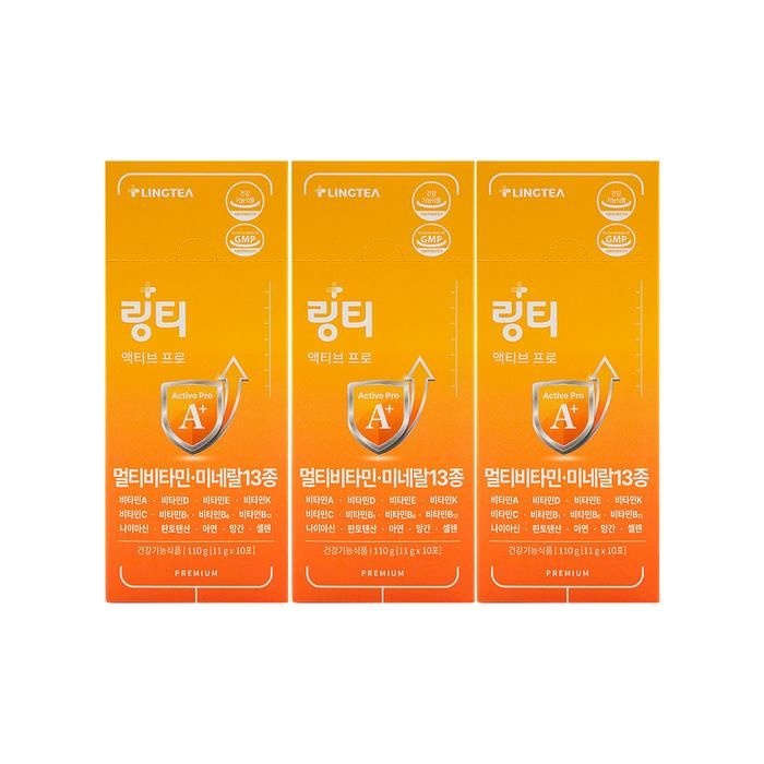 링티 액티브 프로 11g x 10포 x3박스