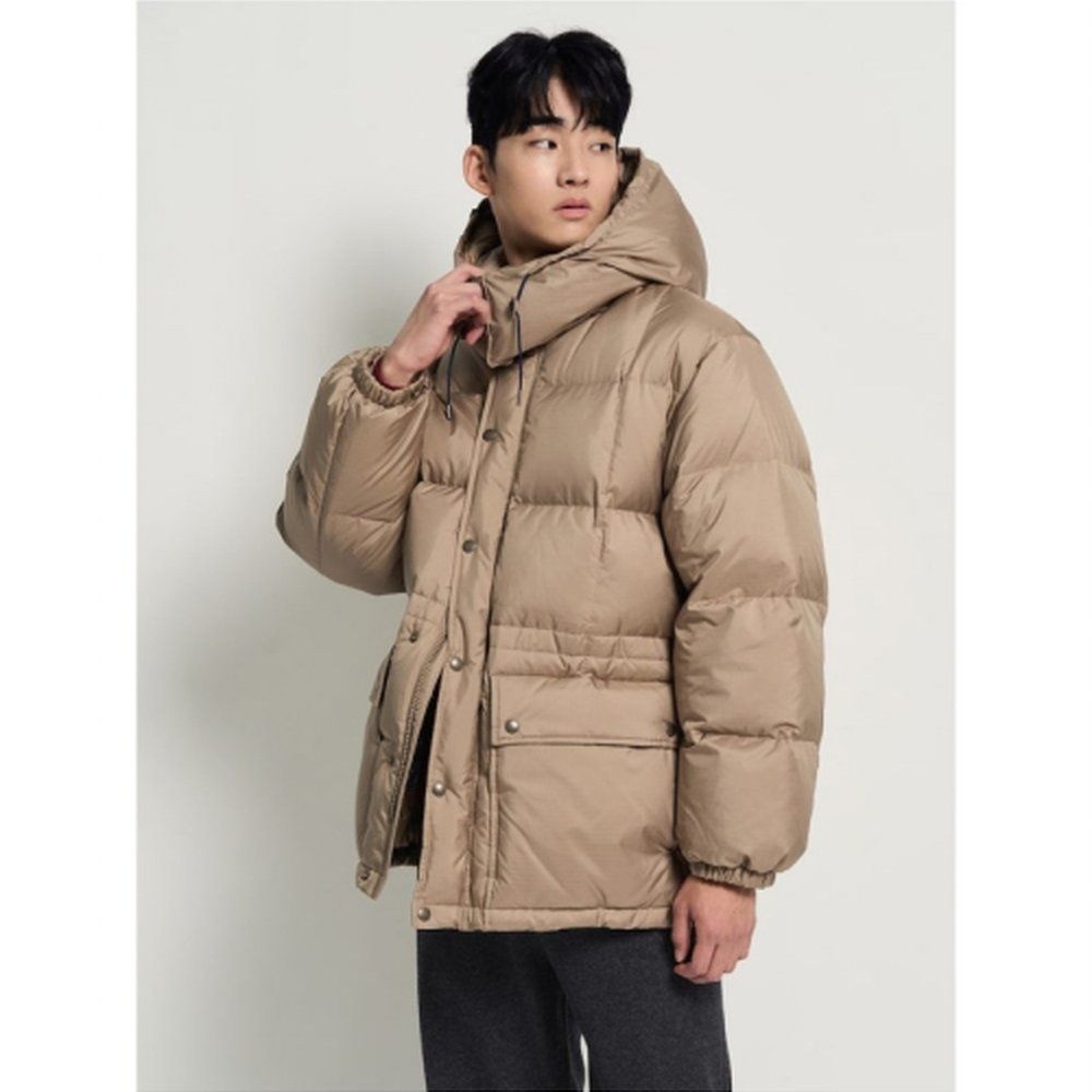 빈폴 멘 카라코람 구스다운 파카 베이지 BC5Z38C31A 5889266