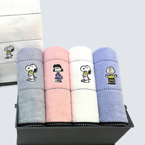 아트박스/송월타월 송월 스누피 프렌즈 140g 30수