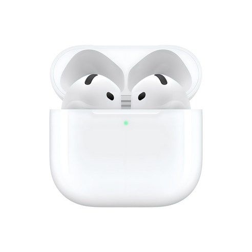 Apple 2024 에어팟 4 액티브 노이즈 캔슬링 블루투스 이어폰, MXP93KH/A, 화이트