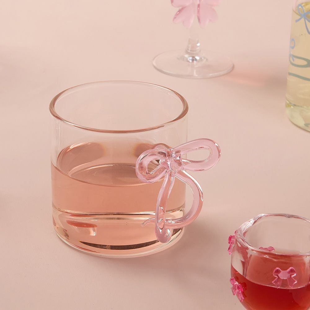 [롯데백화점] 모던하우스 러브소르베 리본핸들 내열유리잔 400ml [GA0126012]
