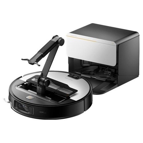 로보락 Saros Z70 직배수 로봇청소기, RRE0R50+EWFD29HRR, 실버
