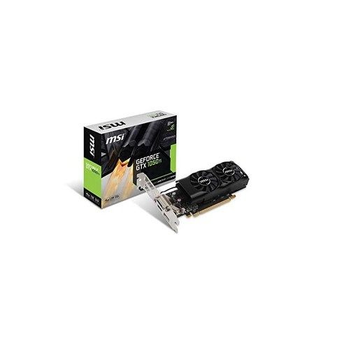 그래픽 카드 게이밍 고화질 MSI 로우 프로파일 호환 GeForce GTX 1050 Ti 4GT LP