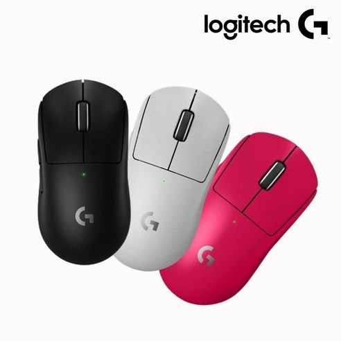 [로지텍코리아 정품] 로지텍G PRO X SUPERLIGHT 2 로지텍 무선 게이밍 마우스 로지텍 지슈라2 (파우치 미포함), 블랙