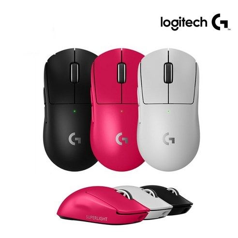 로지텍 코리아 (정품) 지슈라 2 G PRO X SUPERLIGHT 2 게이밍 무선 마우스 (충전독 미 포함), 지슈라 2 블랙