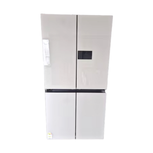 삼성  AI 하이브리드 키친핏 602L 4도어 냉장고 방문설치, RM90F64E2W