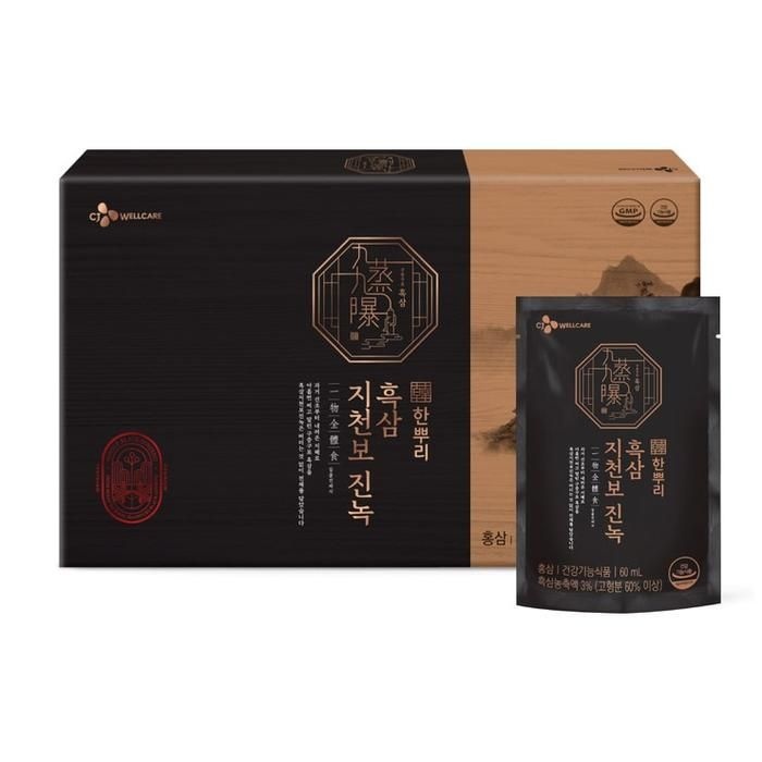 CJ한뿌리 흑삼지천보진녹60ml x 30포 코스트코 코와샵2605