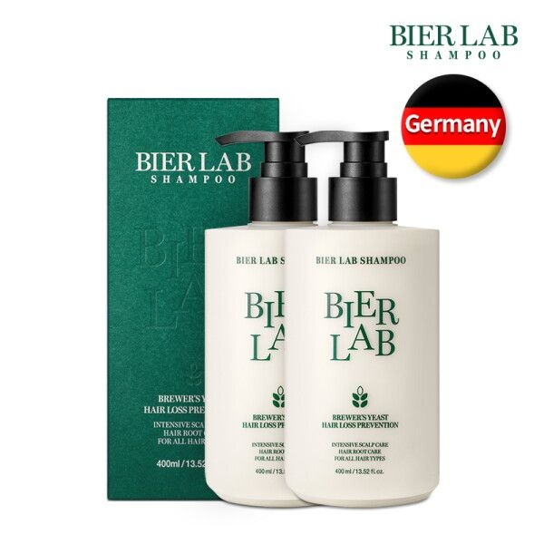 비어랩 [비어랩] 독일 맥주효모 탈모샴푸 400ml 2통