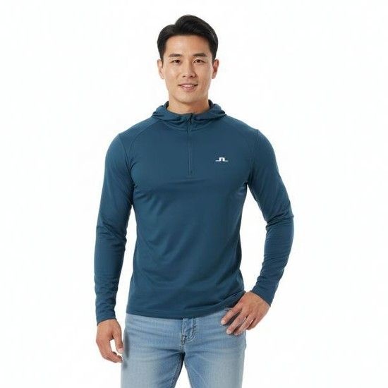 MUST IT_ 25SS 남성 마리오 쿼터 짚 후드 GMJS12681 O551