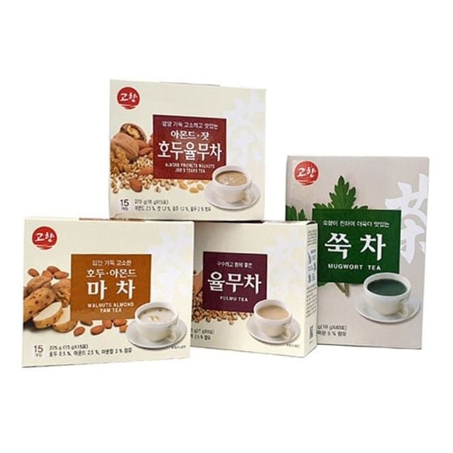차음료 고향 아몬드 잣 율무차 마차 호두율무차