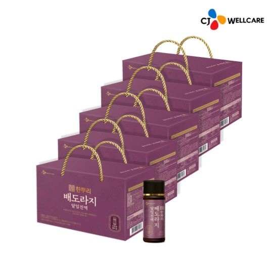 [CJ공식] 한뿌리 배도라지 10병 5박스
