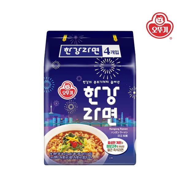 오뚜기 [오뚜기] 한강라면 멀티팩 (110gx4)