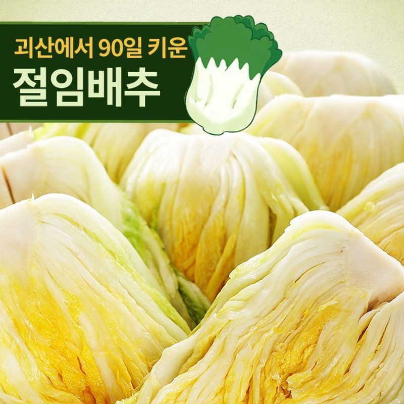 명가일품 협력업체 명가일품 [예약배송] 90일자란 괴산 절임배추 20kg