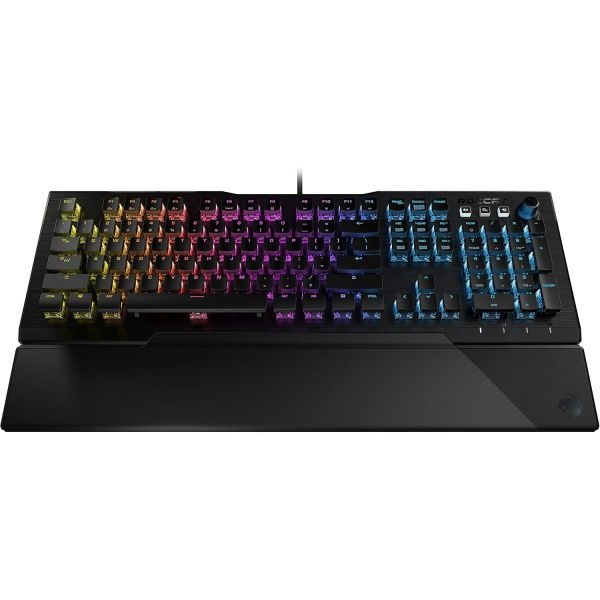 ROCCAT [해외] ROCCAT Vulcan 121 AIMO 리니어 기계식 타이탄 스위치 풀사이즈 PC 게이밍 키보드 (키별 RGB 조명 아노다이징 처리된 알루