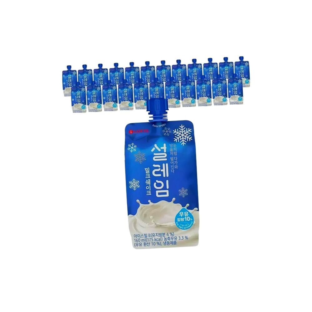 롯데웰푸드 설레임 밀크 160ml 24개