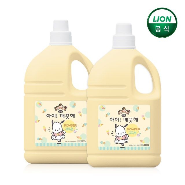 아이깨끗해 아이깨끗해 X 포차코 대용량 핸드워시 4.5L 2개