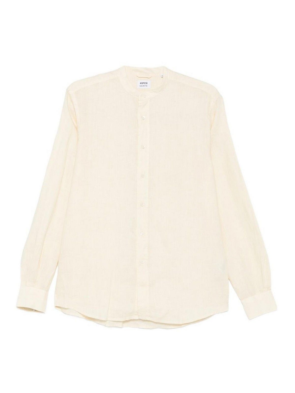 아스페시 26SS Aspesi 하프-button 셔츠 S6ACE76C19585046