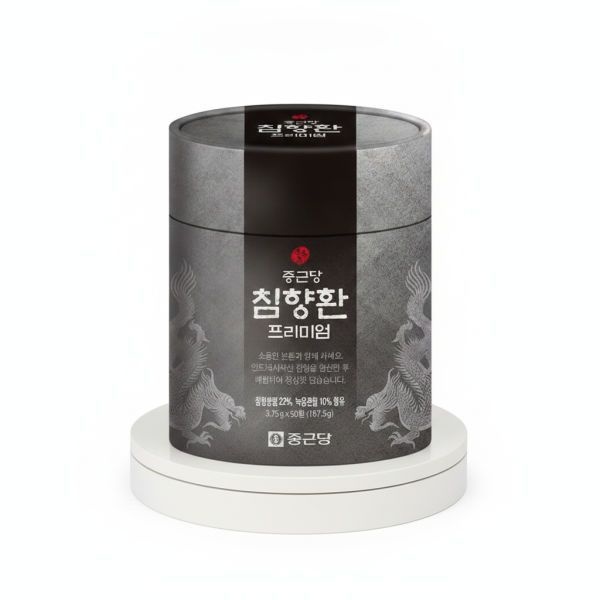 [무료 배송] 종근당 침향환 프리미엄 침향 22% 녹용 10% 50환 4개
