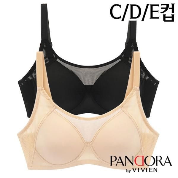 비비안 [하프클럽]75C~85E/C/D/E컵 노와이어 풀컵몰드브라1종(PBR7126)