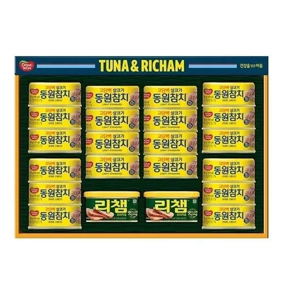 동원 추석선물세트 튜나리챔 O-58호 w