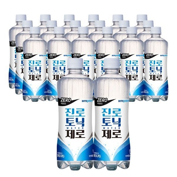 하이트진로 [하프클럽]토닉워터 제로 600mL x20병 대용량 이중박스포장