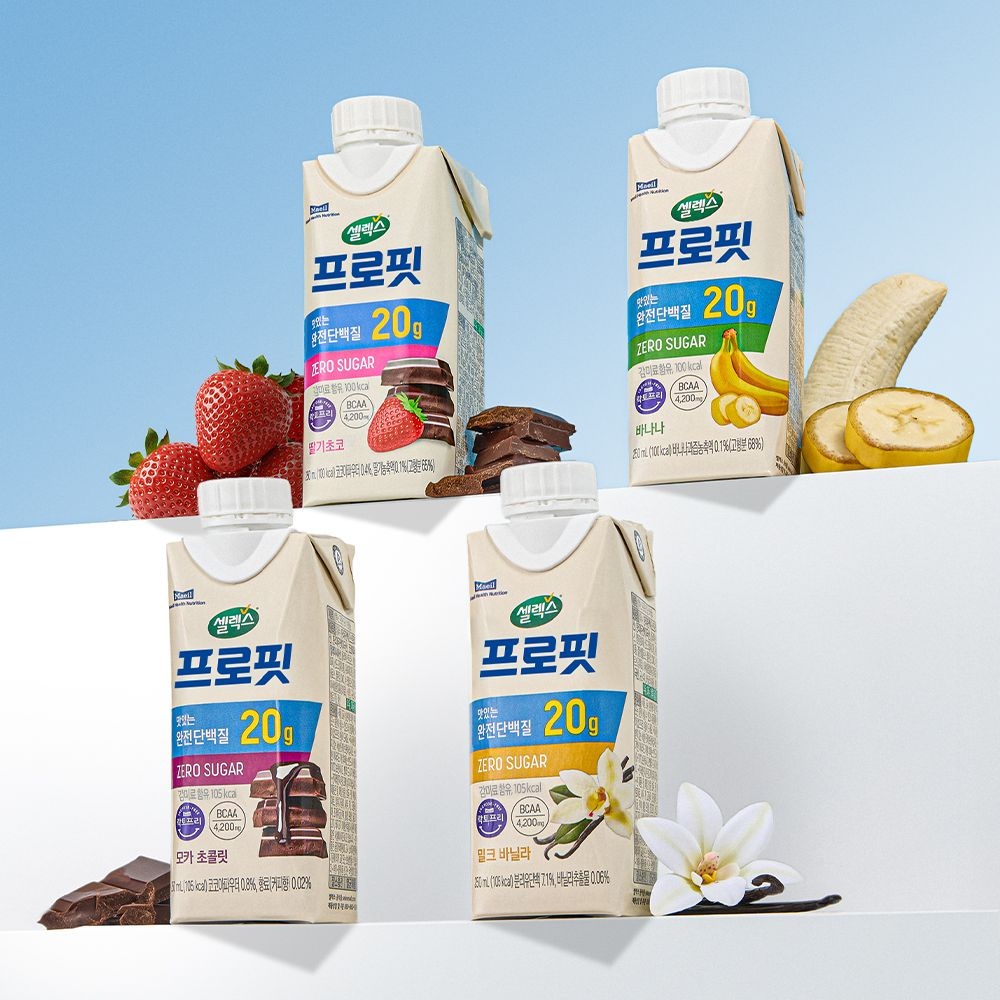 셀렉스 셀렉스 프로핏 드링크 250ml 모카초콜릿 2박스(총 36입) 외 3종