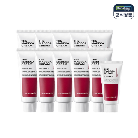 [쇼핑백] 센텔리안24 더 마데카크림 50ml 10개 15ml 1개 증정