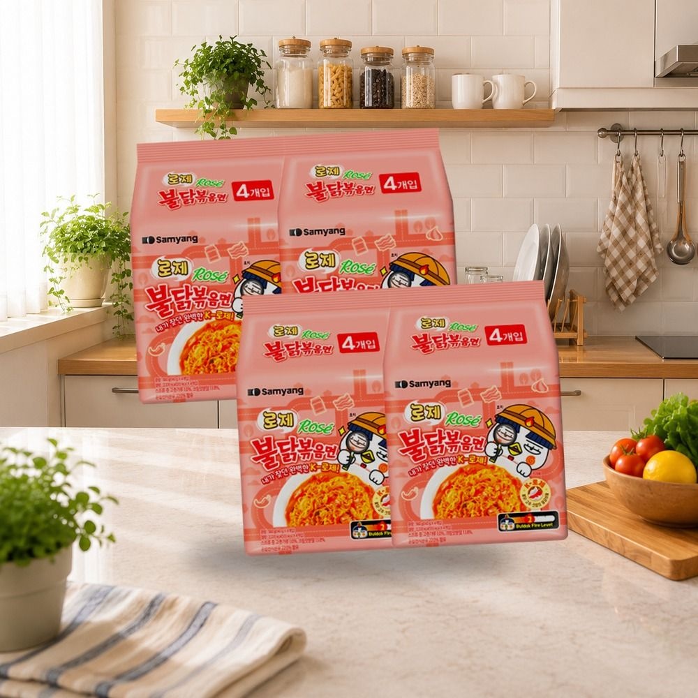 삼양 로제불닭볶음면 16입 4입 x 4개 멀티팩