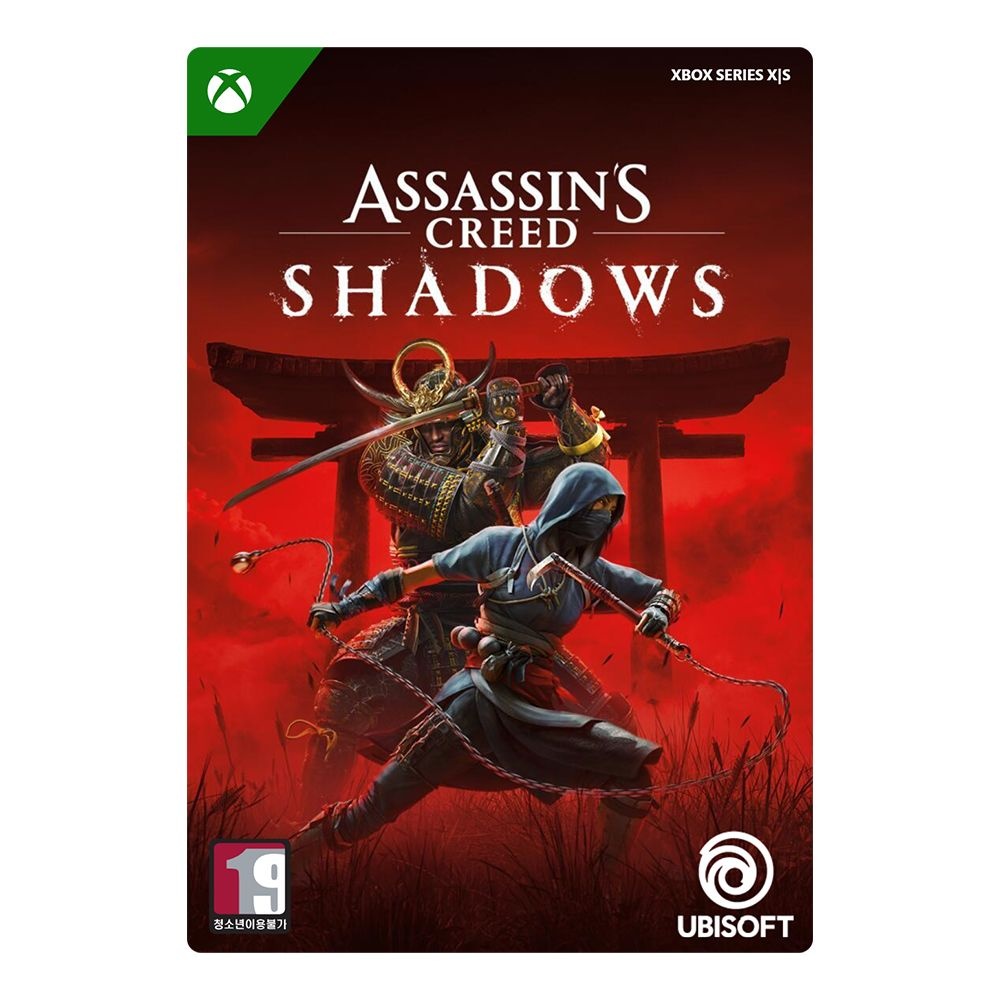 엑스박스 [Xbox XlS] 어쌔신 크리드 섀도우 스탠다드 에디션 Digital Code [24시간 발송]