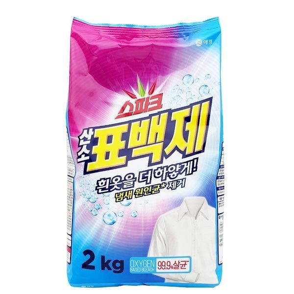 애경 스파크 산소표백제 리필 2kg 세탁세제