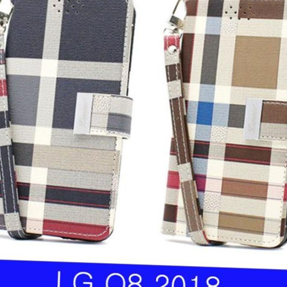 국내및아시아 LG Q8 2018 LMN 체크패턴 다이어리 Q815 케이스