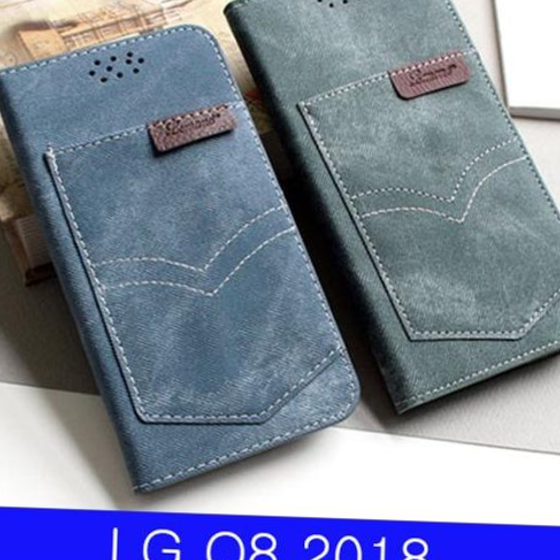 국내및아시아 LG Q8 2018 LMN 데님 아웃포켓 Q815 케이스