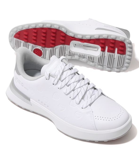 GFORE 26FW G.112 EMBOSSED HEART GOLF SHOE GLF000154-SSLV 여성 엠보스드 하트 골프화 4187451
