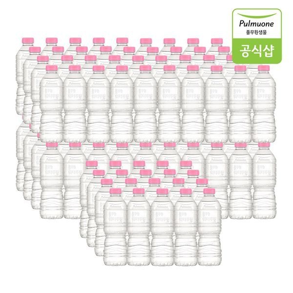 풀무원샘물 [보리보리]워터루틴 생수 500ml X 100병 무라벨