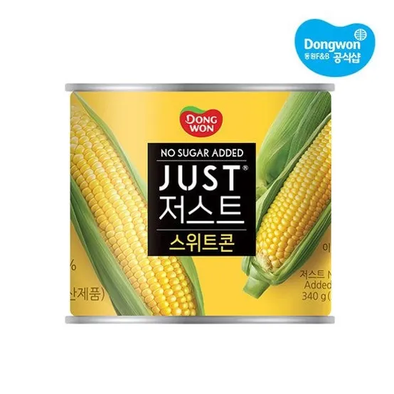 백화점 상품 [동원xGS] 저스트 노슈가 스위트콘 340g x 8개 504277