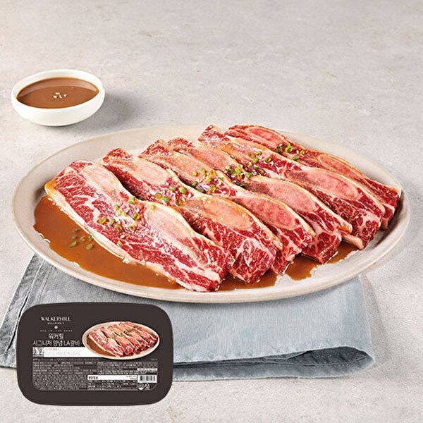 워커힐 [하프클럽]워커힐 시그니처 양념LA갈비 400g8팩(총 3.2kg)