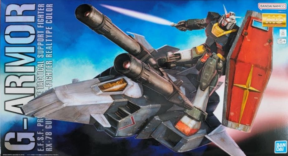 [해외] BANDAI 반다이 기동전사 퍼스트건담 2.0 G아머 RX-78-2 리얼타입 MG 1/100 프라모델
