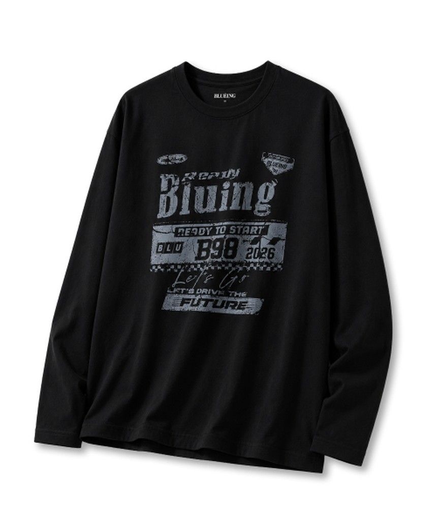 블루잉 블루윙 블루잉 FUTURE LONG SLEEVE [BLACK] bl0033