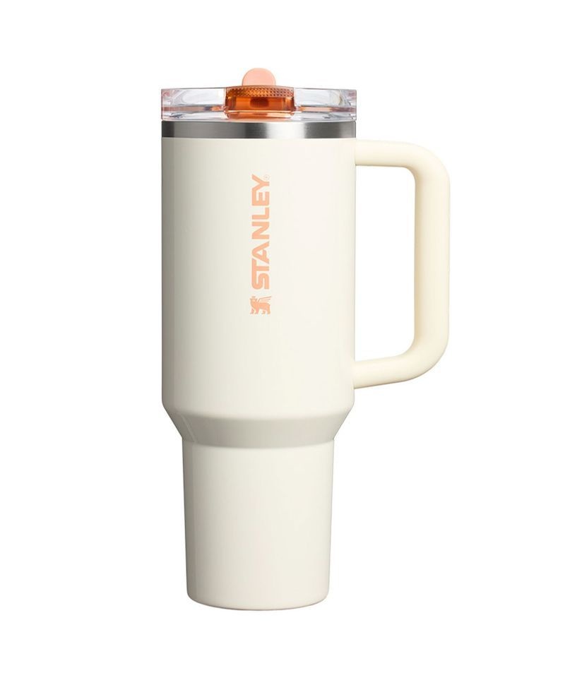 STANLEY1913 퀜처 프로투어 플립 스트로 텀블러 1.18L 크림 에프리콧 쉐브론 630762