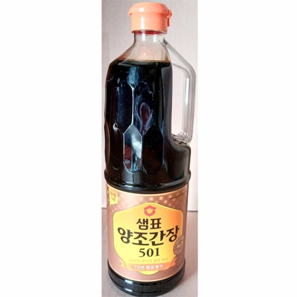 둘섭 양조간장 샘표 501 1.7L 시금치무침간장 도토리묵간장 간계밥간장 횟집간장