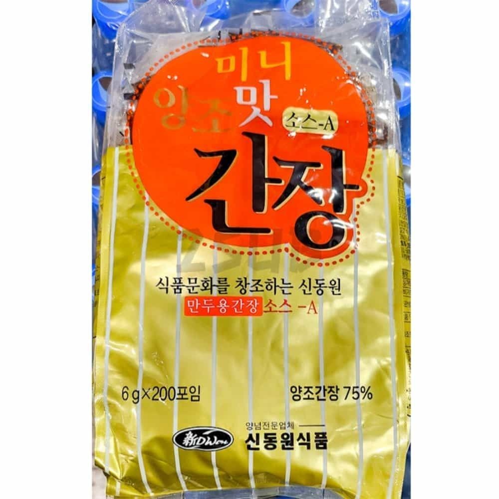 둘섭 만두용 양조간장 신동원 6G X200 시금치무침간장 꽃게간장 잡채간장 회간장