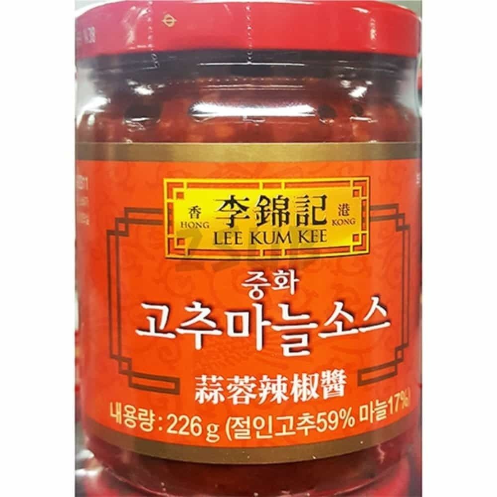 둘섭 고추마늘소스 이금기 226G X12 짬뽕고추기름 마라탕고추기름 마라탕소스 짬뽕불맛소스