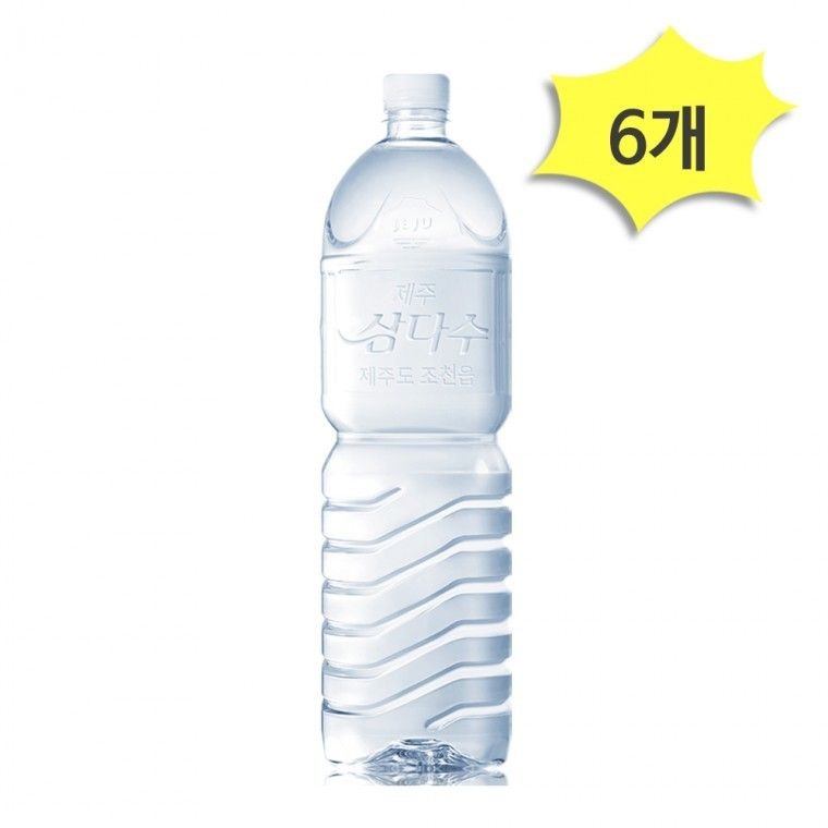 광동제약 제주 삼다수 생수 2L X 6개 (유무라벨 랜덤배송)