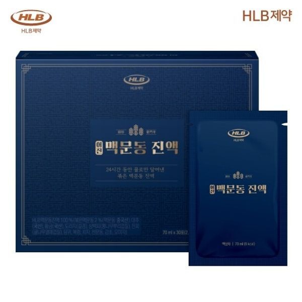 [하프클럽]HLB제약 어진 맥문동 진액(1박스, 30포)