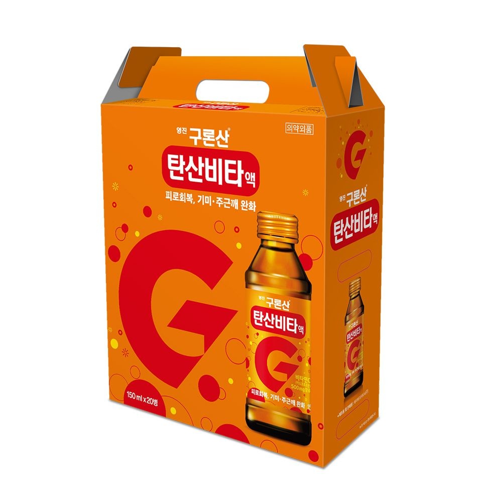 영진 구론산 탄산비타액 150ml 20입