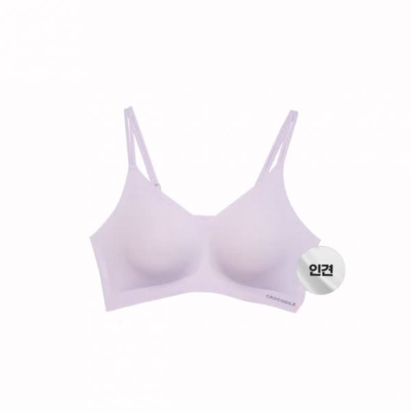 [매장정품] 크로커다일 라이크라 인견쉘론 몰드부착 더블스트랩 브라 1종 CDWBR5N35T