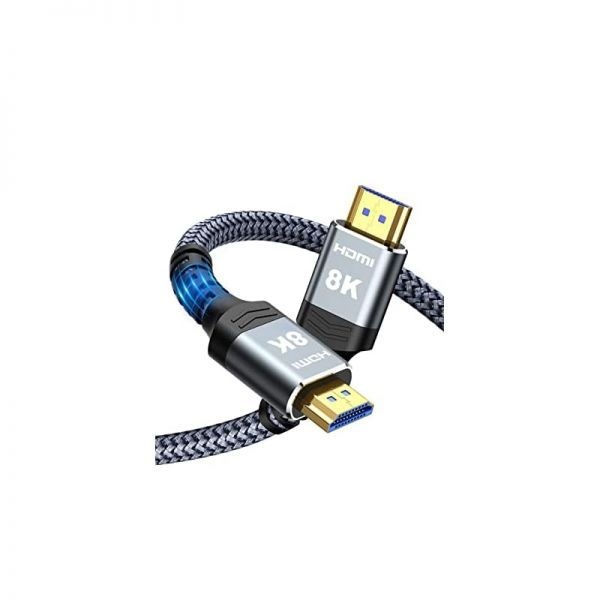 Highwings 스토어 방문하기 [해외] Highwings 8k60hz hdmi 광섬유 케이블 2.1 75ft 길이, 단방향 48Gbps 고속 코드 4k120hz hdcp 호환 ps5 dvd 플레이어 437758