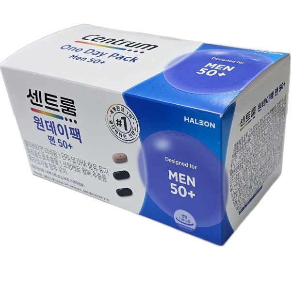 센트룸 원데이팩50+맨 40팩