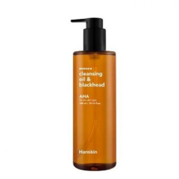 단독기획 한스킨 클렌징오일 앤 블랙헤드 AHA 300ml + 클렌징패드 10매