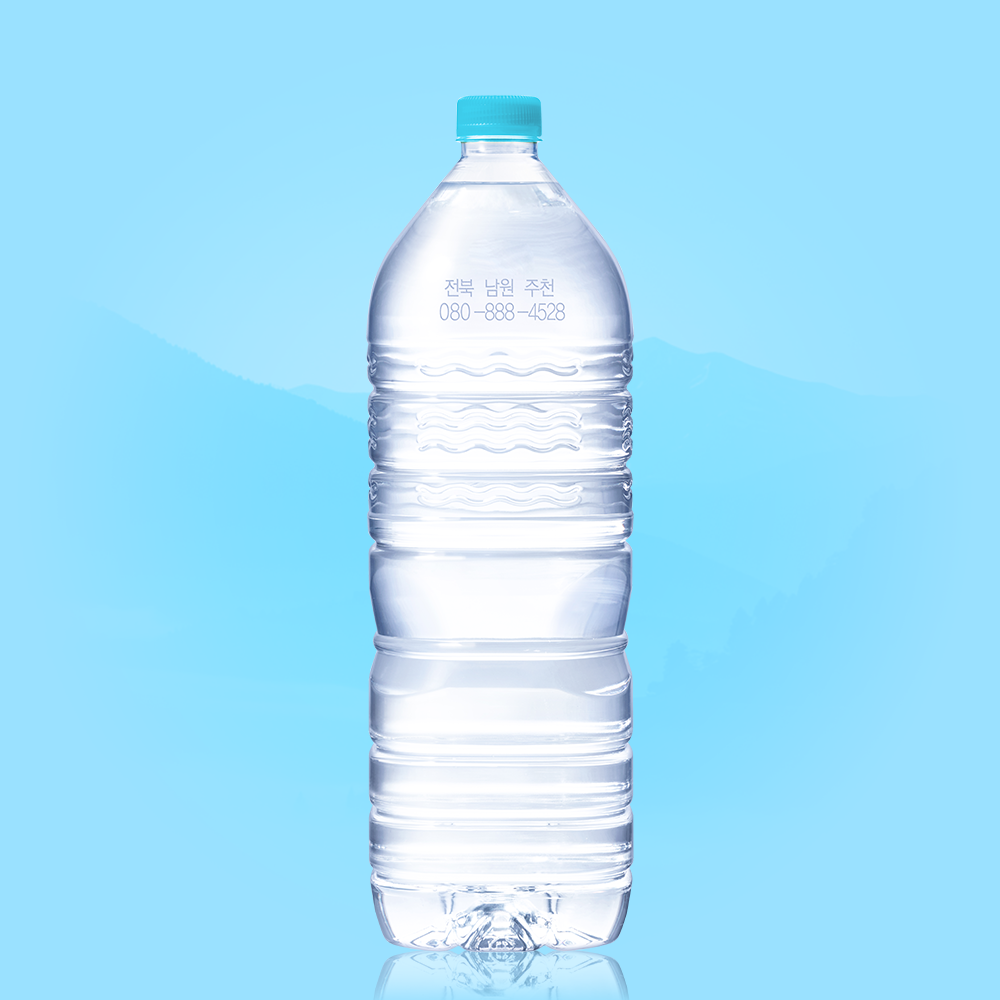 웅진식품 가야워터 먹는샘물 무라벨 2L, 24개